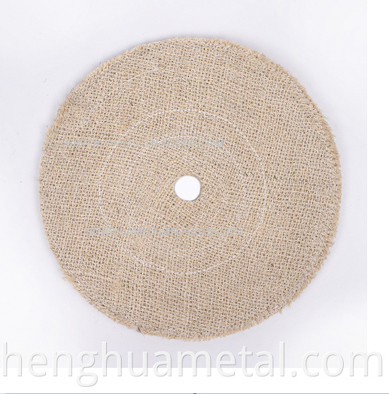 HENGHUA 2022 Taille personnalisée White Sisal Buffing Polishing Wheel